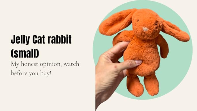 Amazon.com: Jellycat Bashful Beige Bunny Stuffed Animal